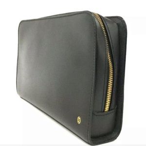 Authentic Cartier Pasha Black Leather Clutch